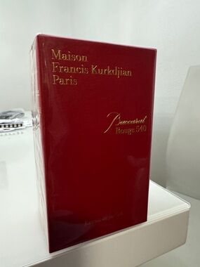 Maison Francis Kurkdjian Baccarat Rouge 540 Red and Gold Box